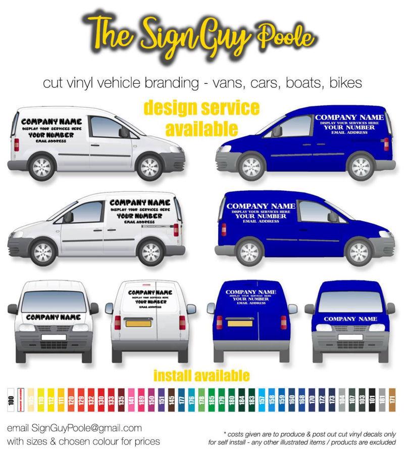 SignGuy Poole - Vehicle Graphics